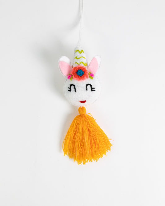 Unicorn Tassel Bag Charm