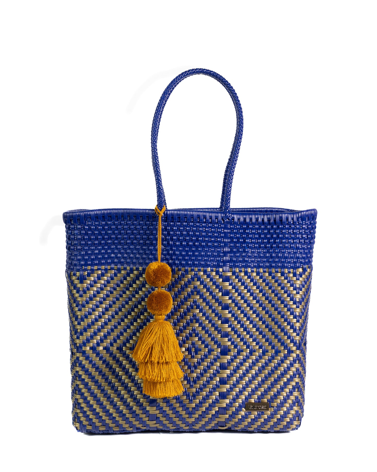 Navy and Gold Diamond Playera