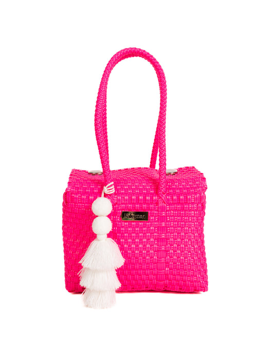 Bright Pink Mini Purse