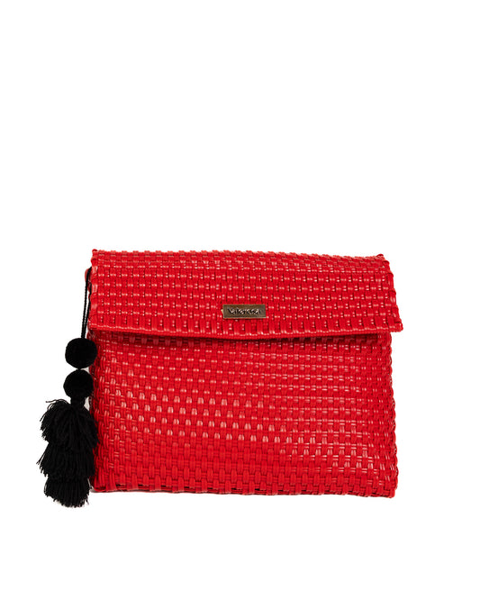 Solid Red Clutch