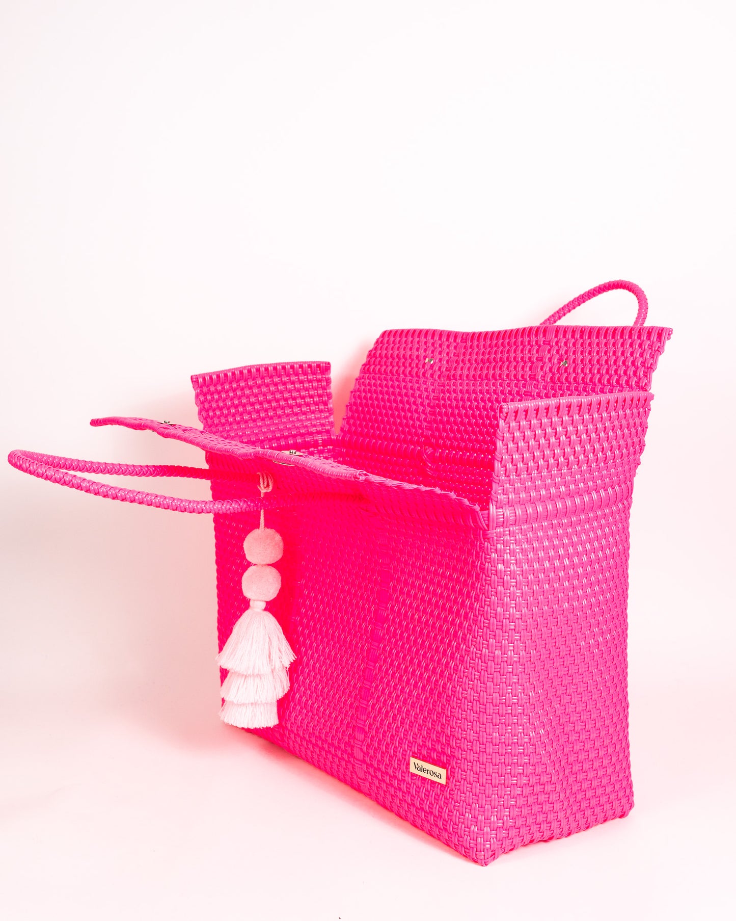 Bright Pink Overnight Duffel