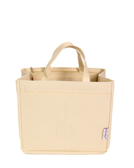 Cream Felt Bag Organizer