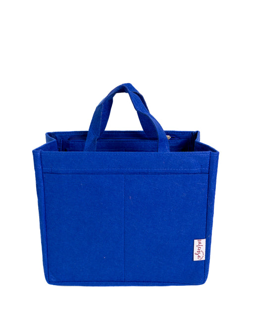 Royal Blue Felt Bag Organizer