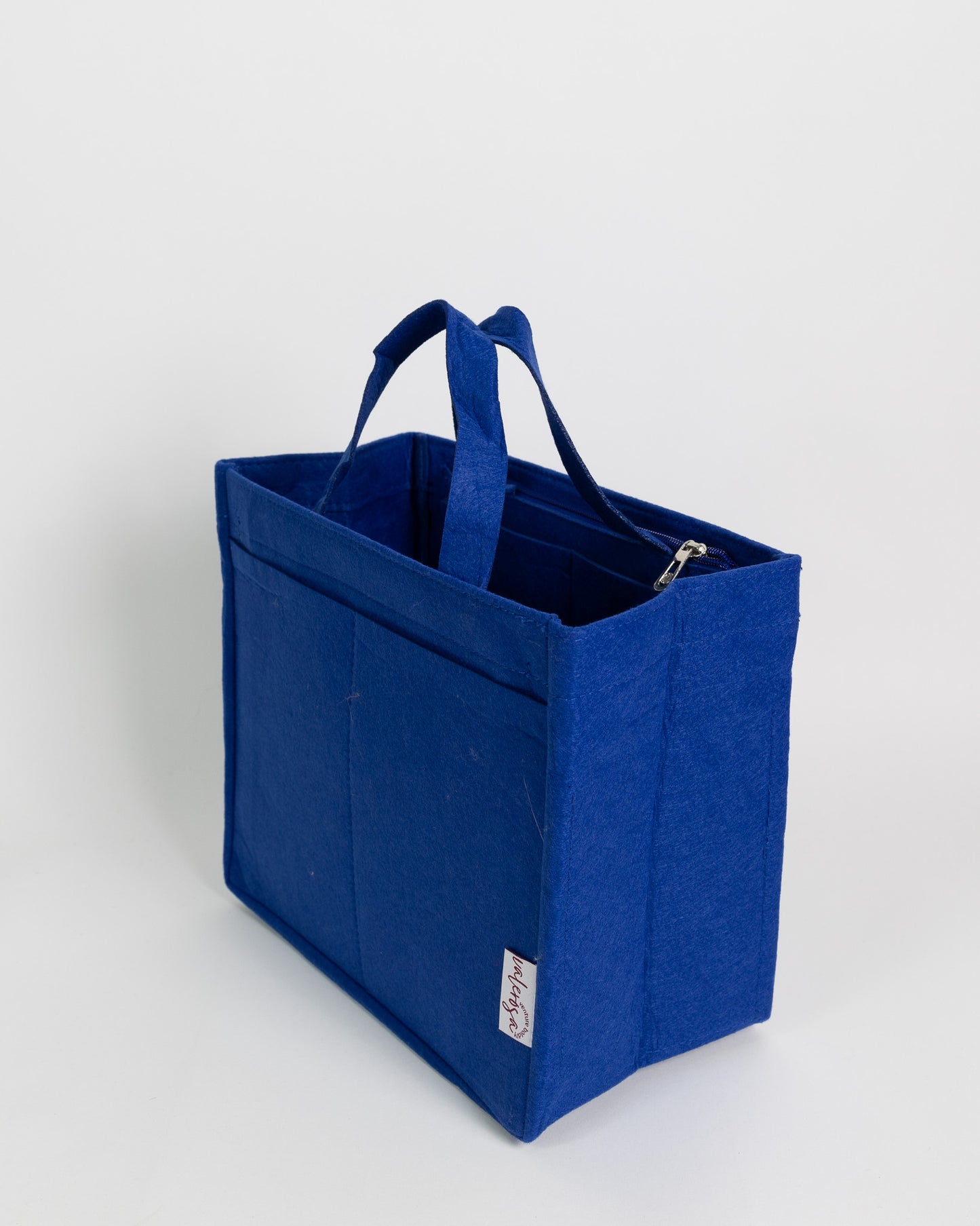 Royal Blue Felt Bag Organizer
