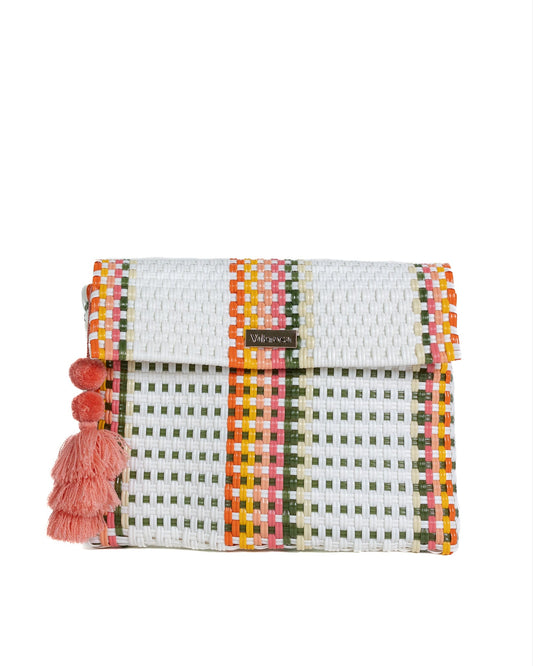 Poised Papaya Clutch