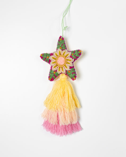 Star Tassel Bag Charm