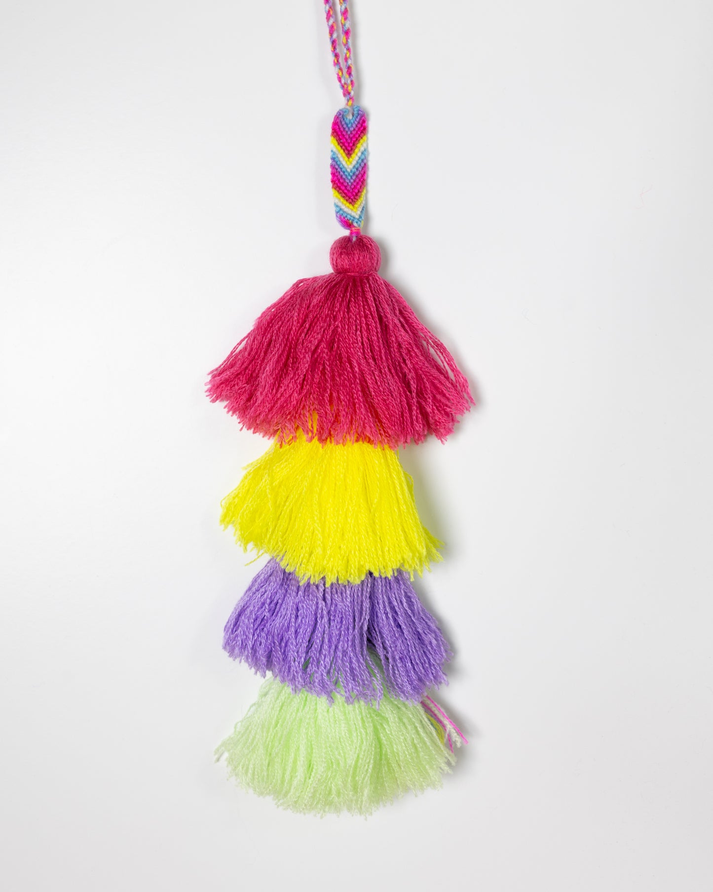 Pastel Rainbow Cascade Tassel