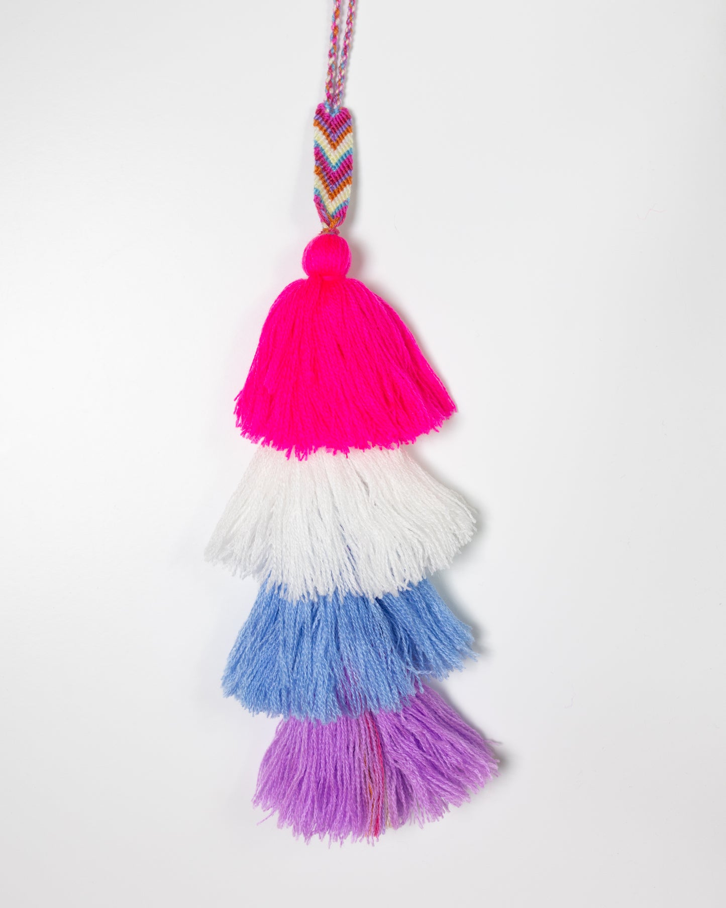 Pastel Rainbow Cascade Tassel