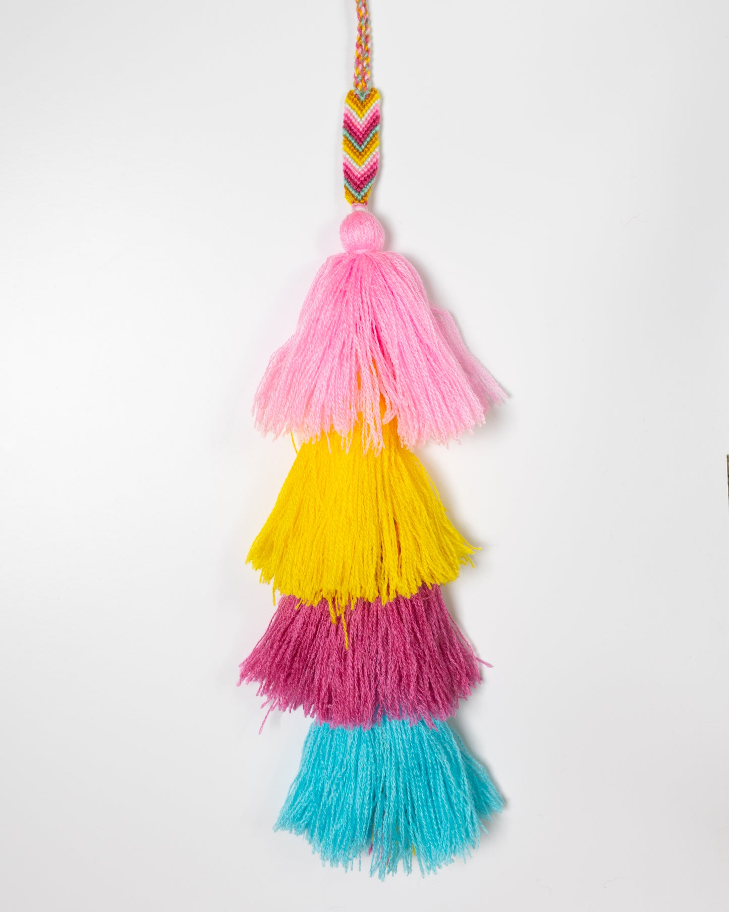 Pastel Rainbow Cascade Tassel