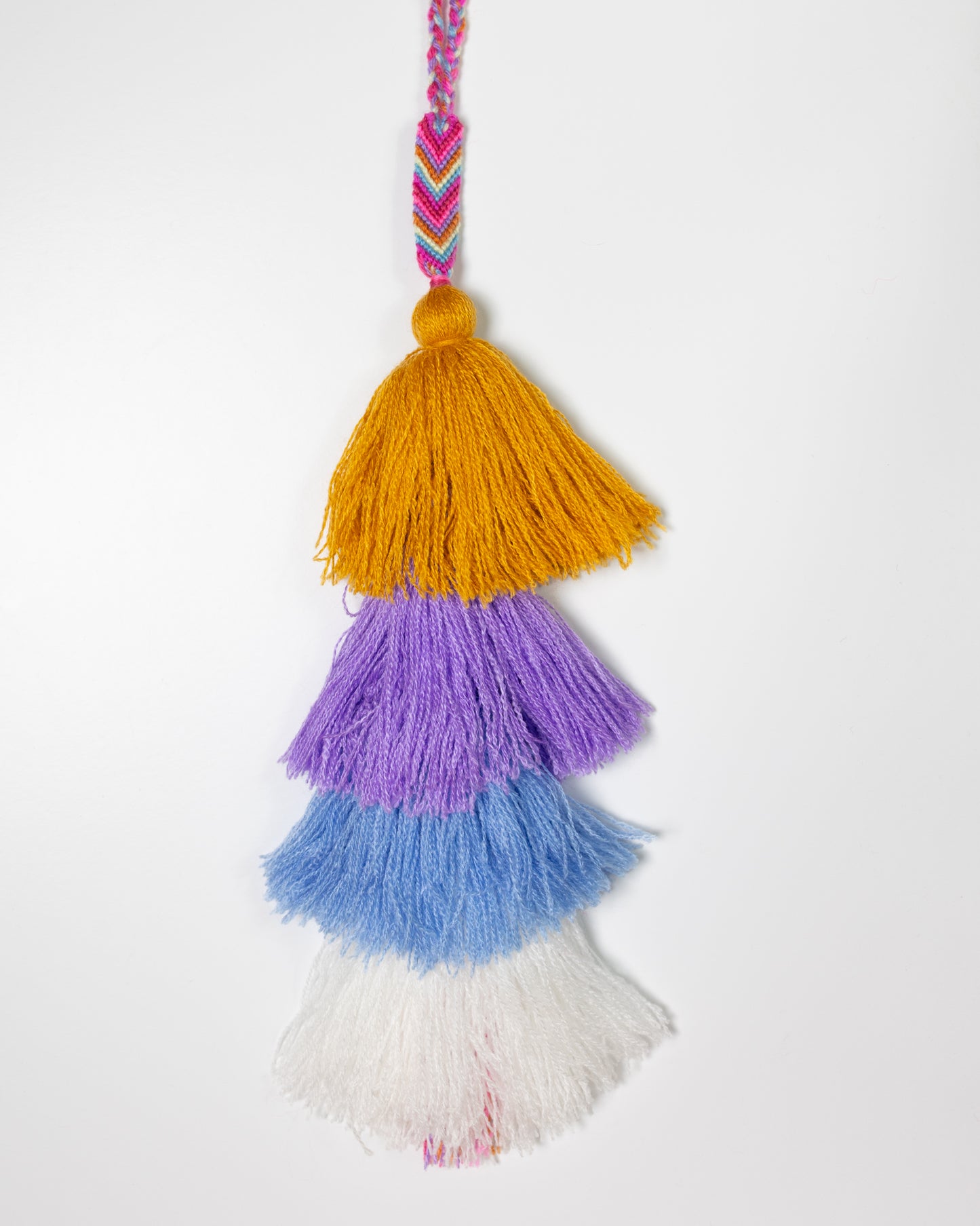 Pastel Rainbow Cascade Tassel