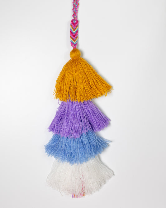 Pastel Rainbow Cascade Tassel