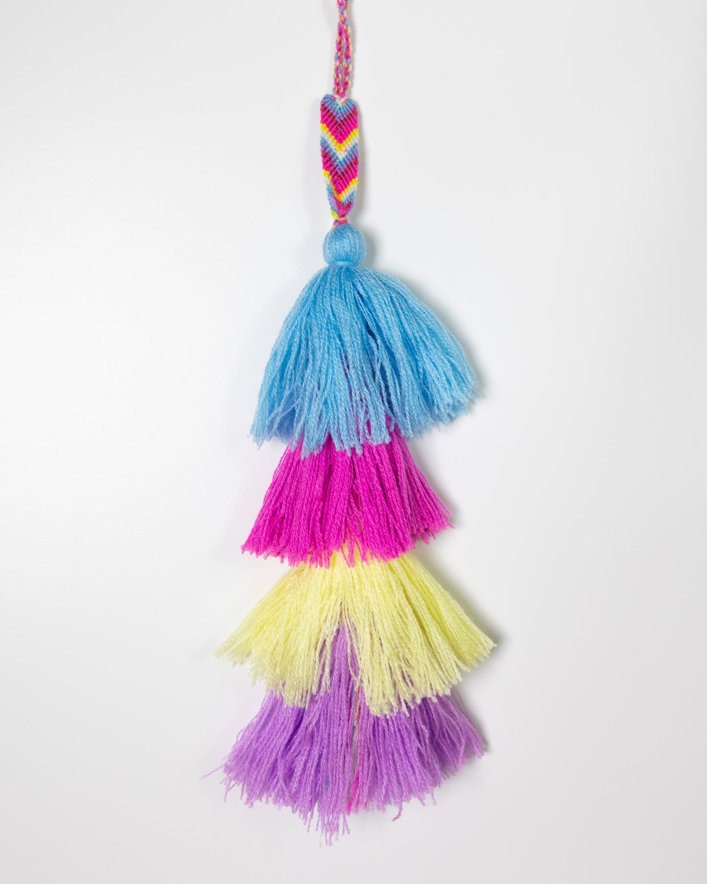 Pastel Rainbow Cascade Tassel