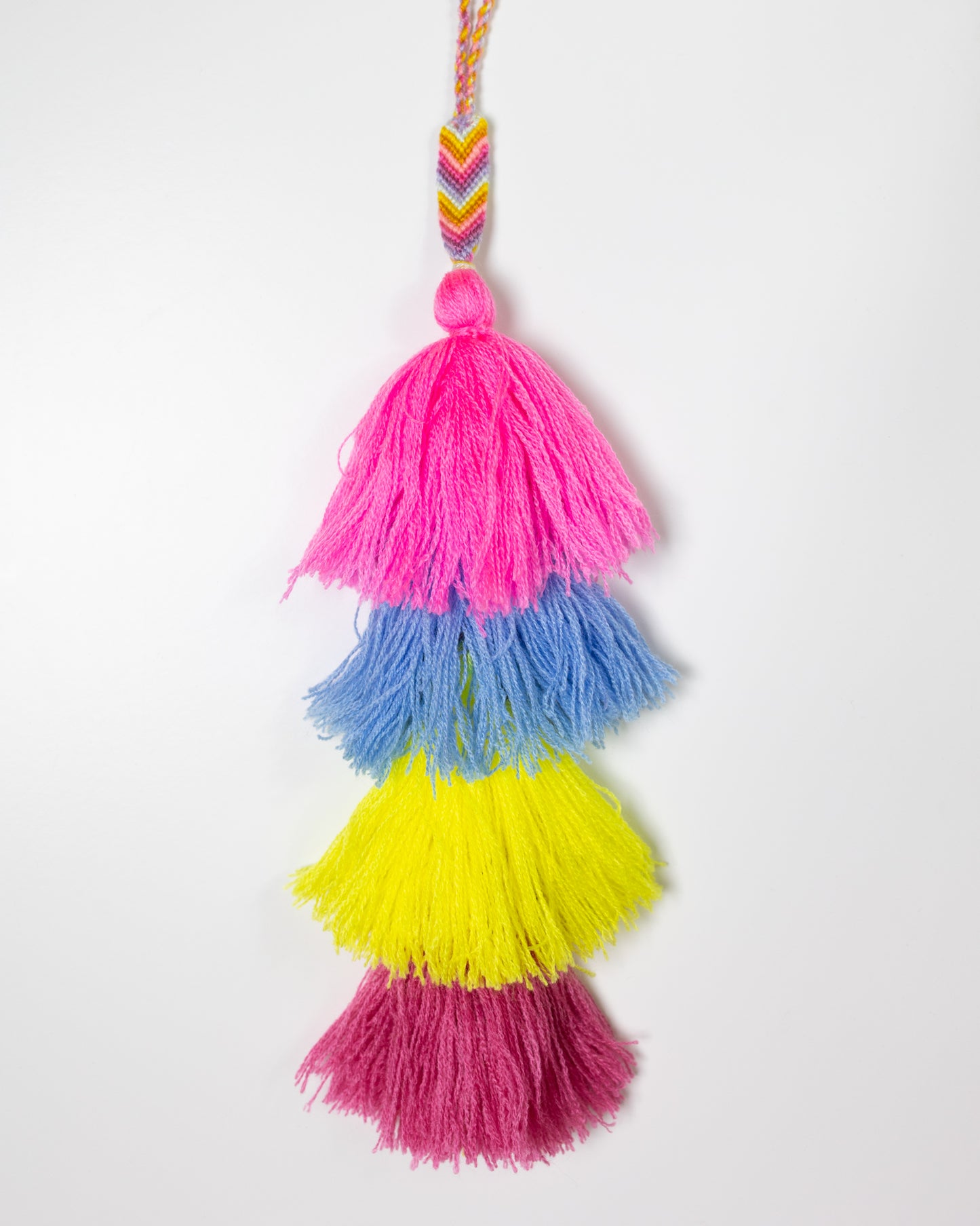 Pastel Rainbow Cascade Tassel
