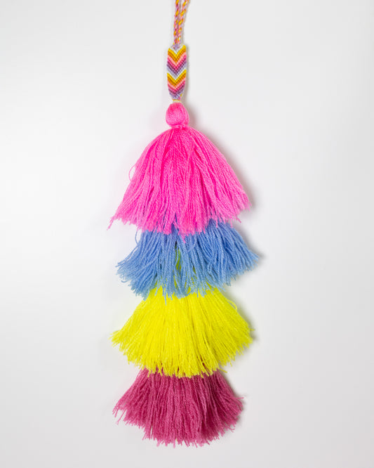 Pastel Rainbow Cascade Tassel