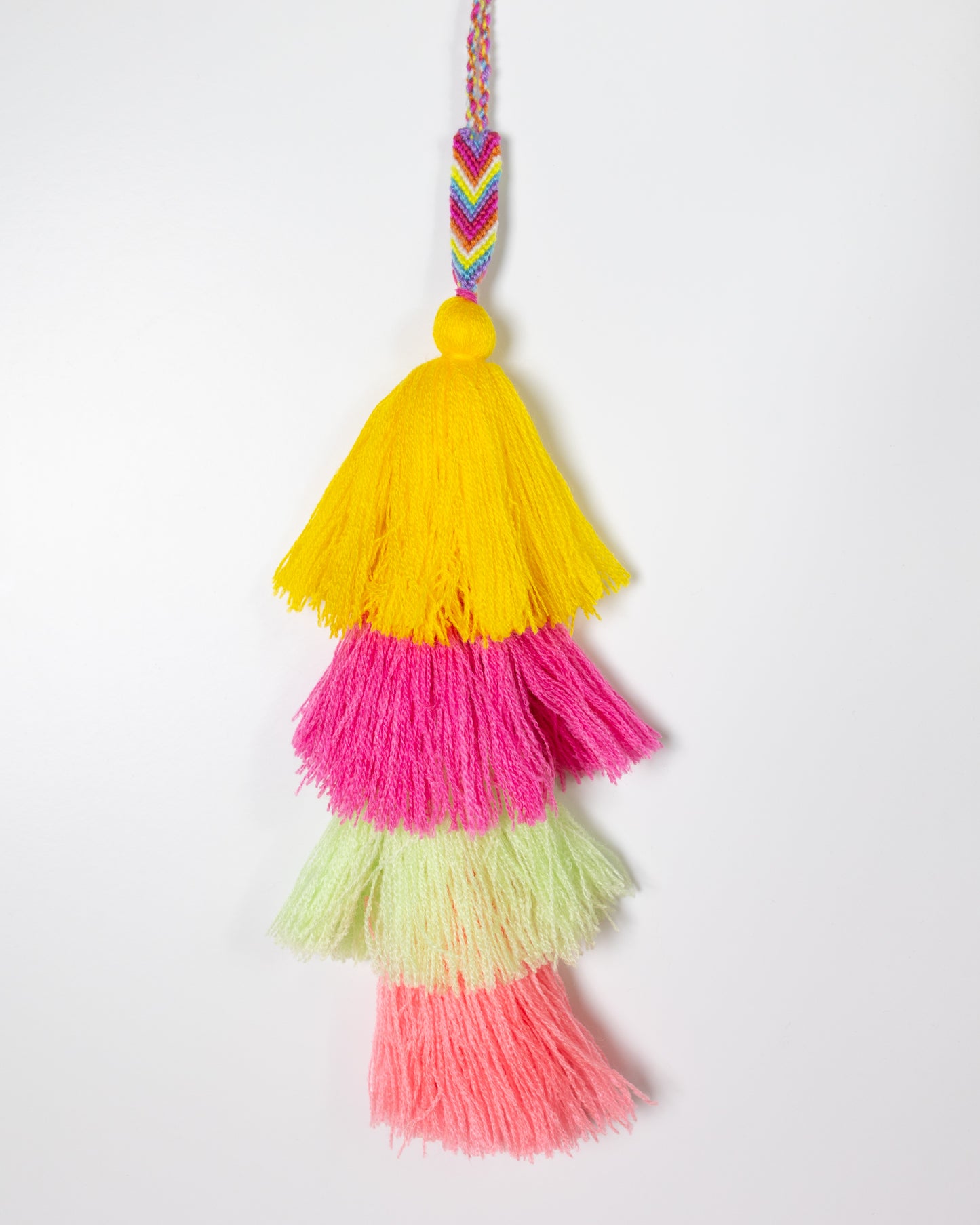 Pastel Rainbow Cascade Tassel