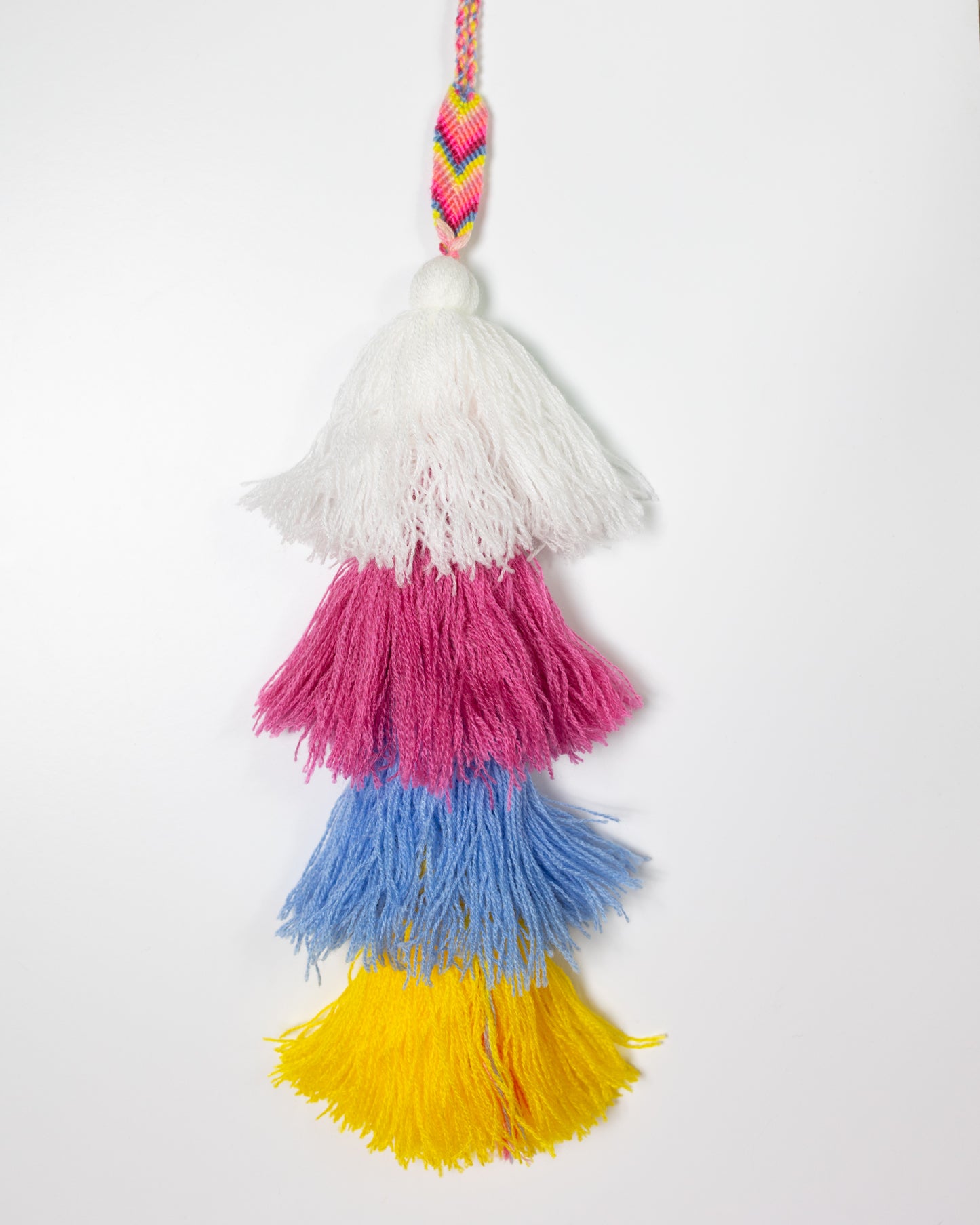 Pastel Rainbow Cascade Tassel