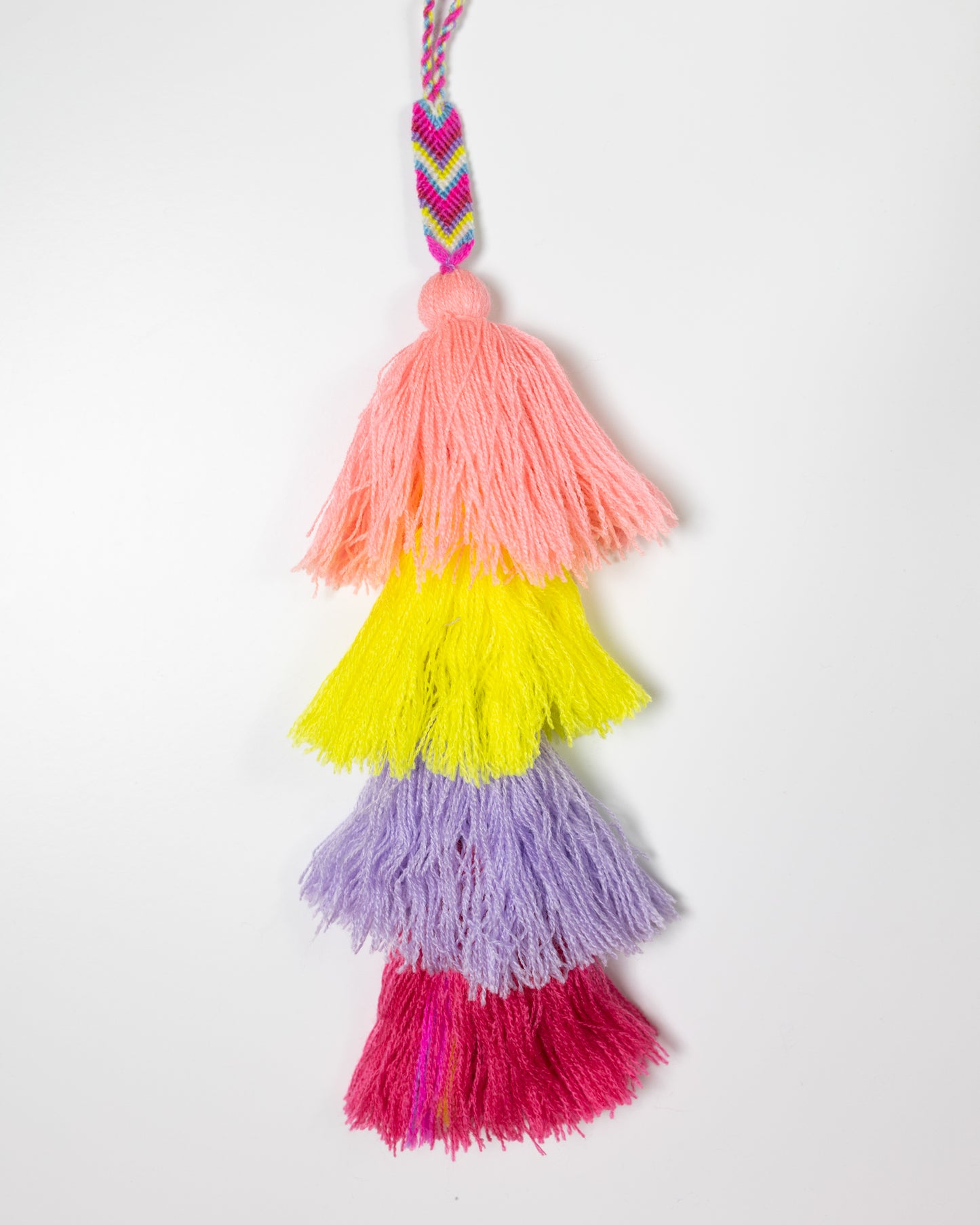 Pastel Rainbow Cascade Tassel