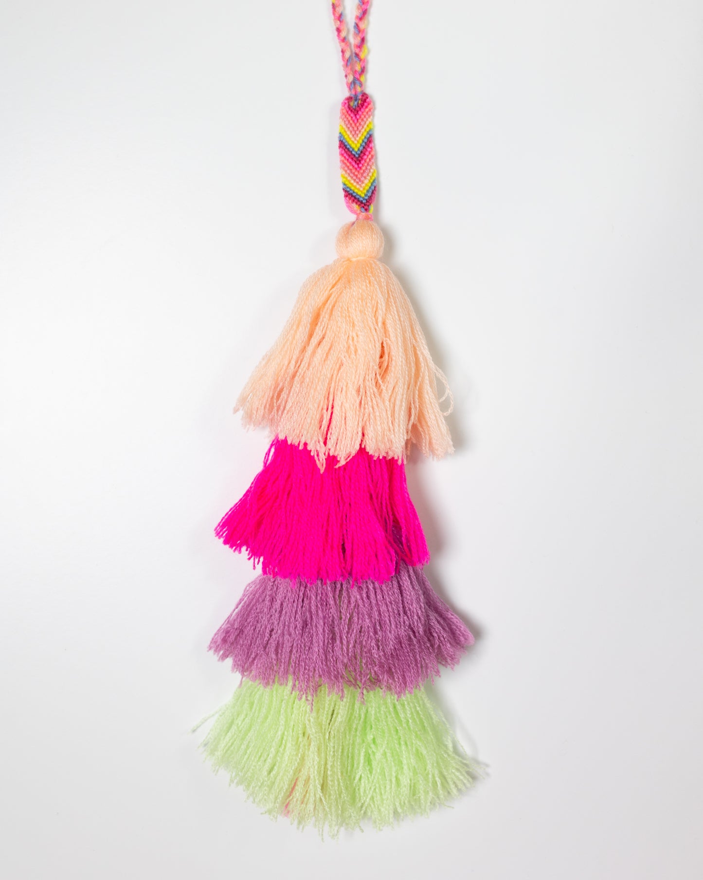 Pastel Rainbow Cascade Tassel
