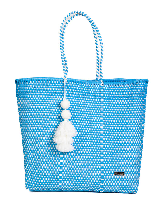 Sky Blue and White Checkered "Extra" Jumbo