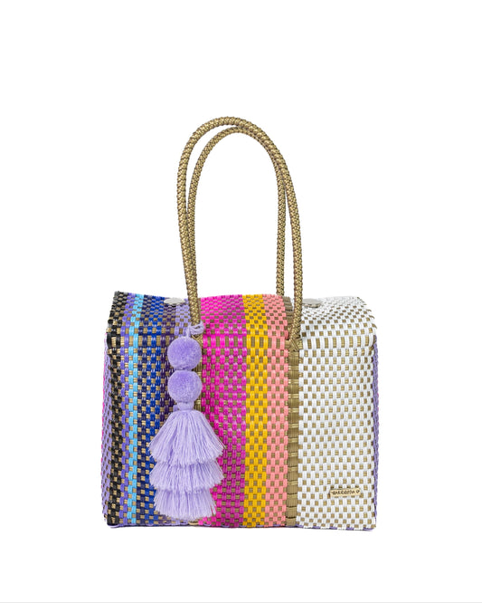 Summer bag, Beach bag, pool bag, woven bag, plastic bag
