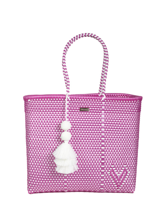 Shimmery Hearts Playera Tote
