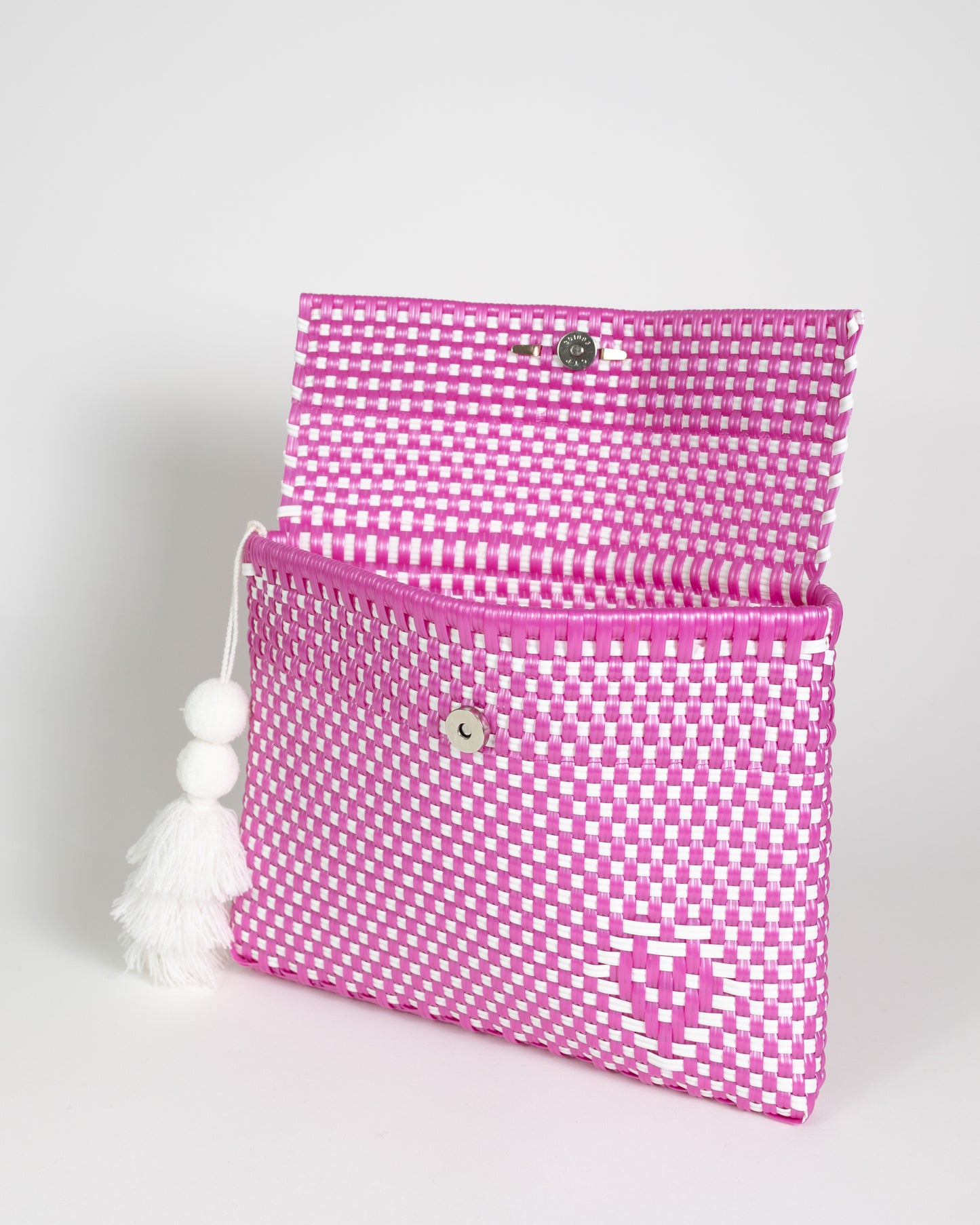 Shimmery Hearts Clutch