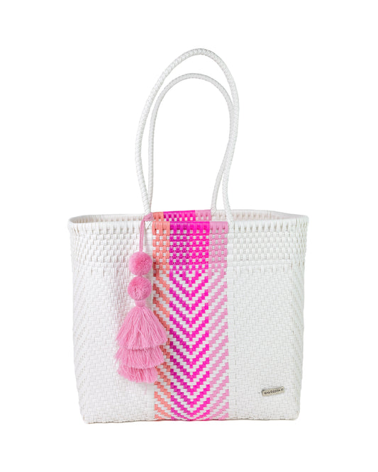 Peachy Pink Playera Bag
