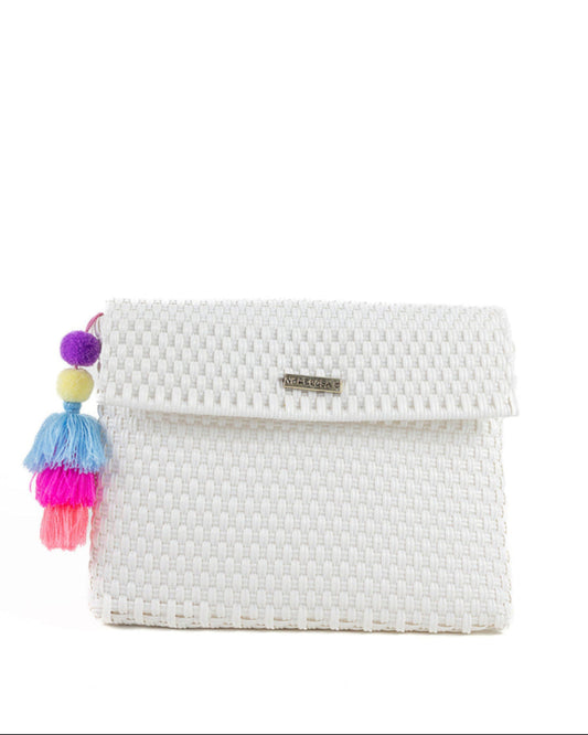 Solid White Clutch
