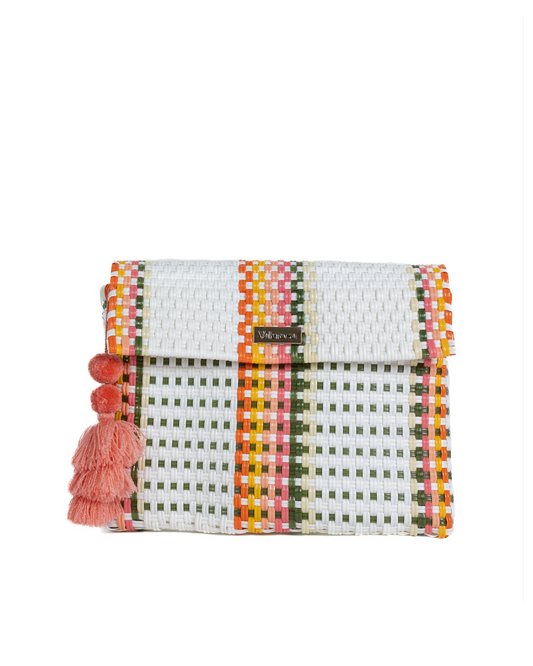 Poised Papaya Clutch