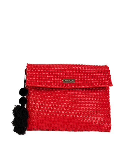Solid Red Clutch