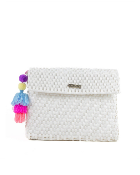Solid White Clutch
