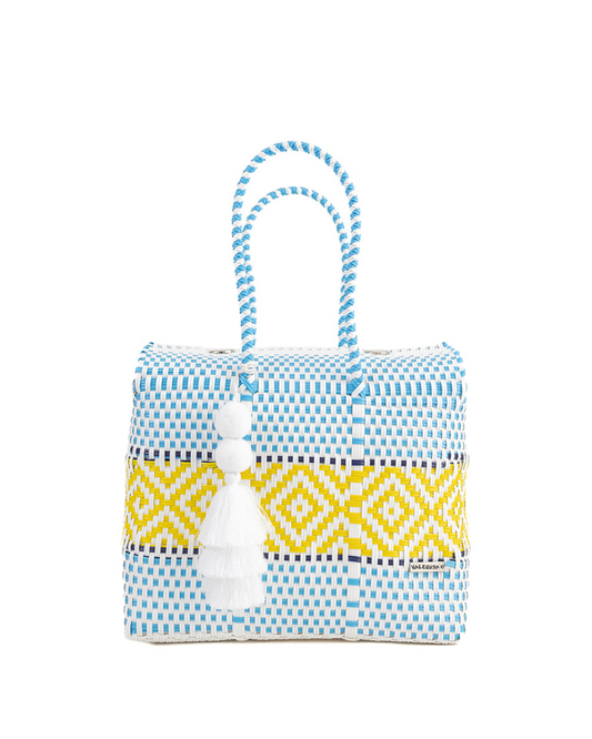 Aqua con Limón Día Handbag
