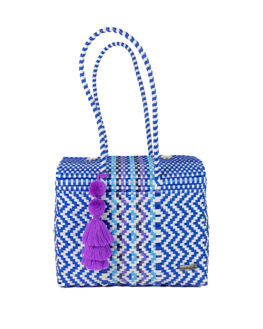Blueberry Bliss Día Handbag