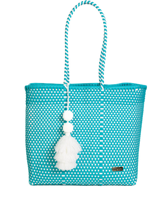 Dark Teal and White Checkered "Extra" Jumbo