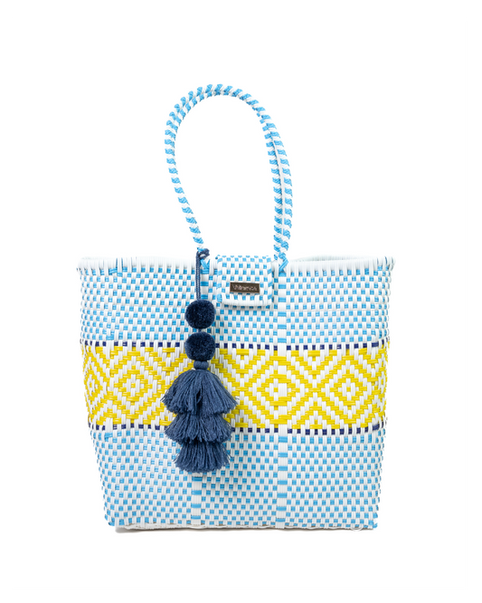 Aqua con Limón Hombro Bag