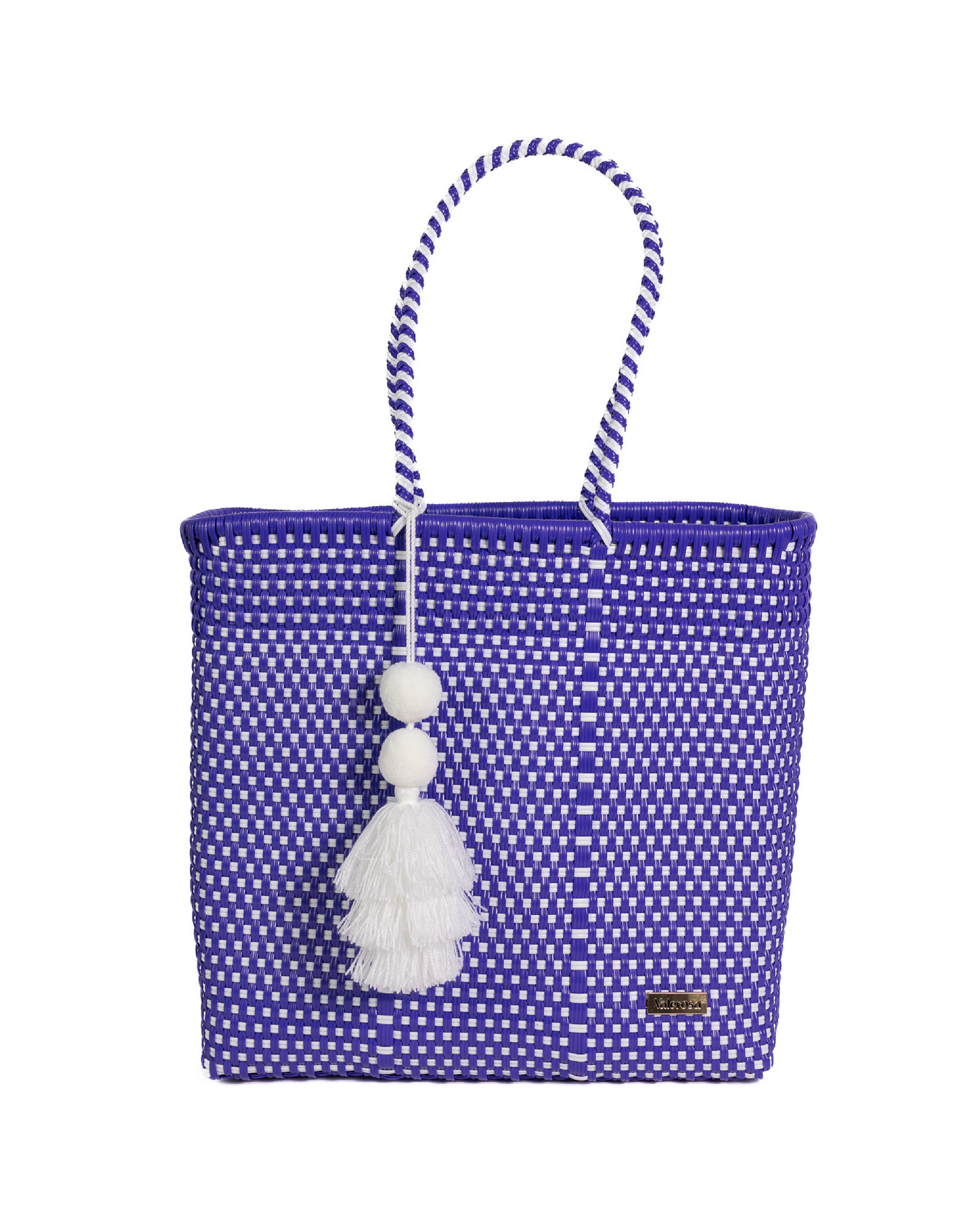 Dark Lilac and White Checkered Jumbo