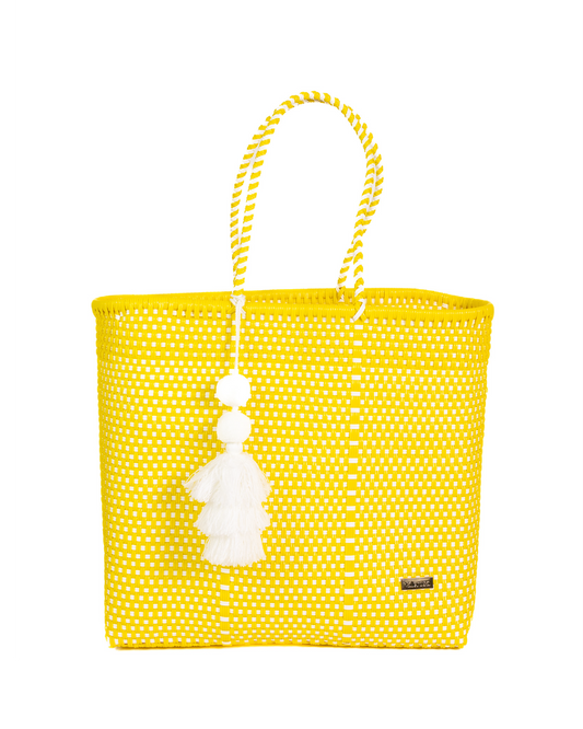 Yellow and White Checkered Jumbo