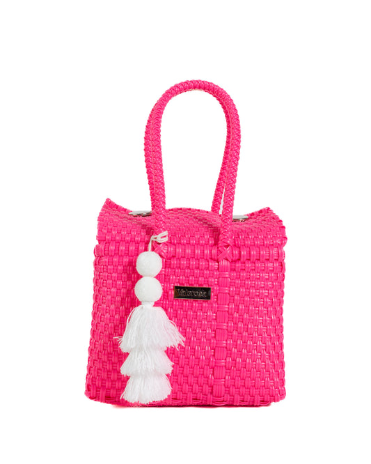 Neon Pink Mini Purse
