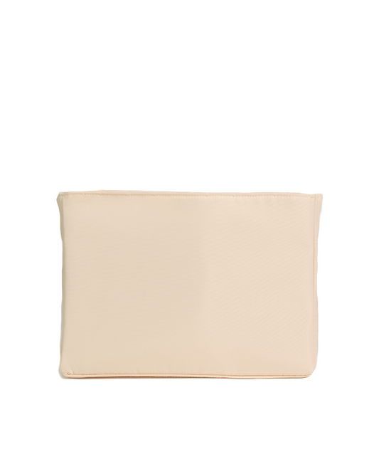 Cream Clutch Organizer