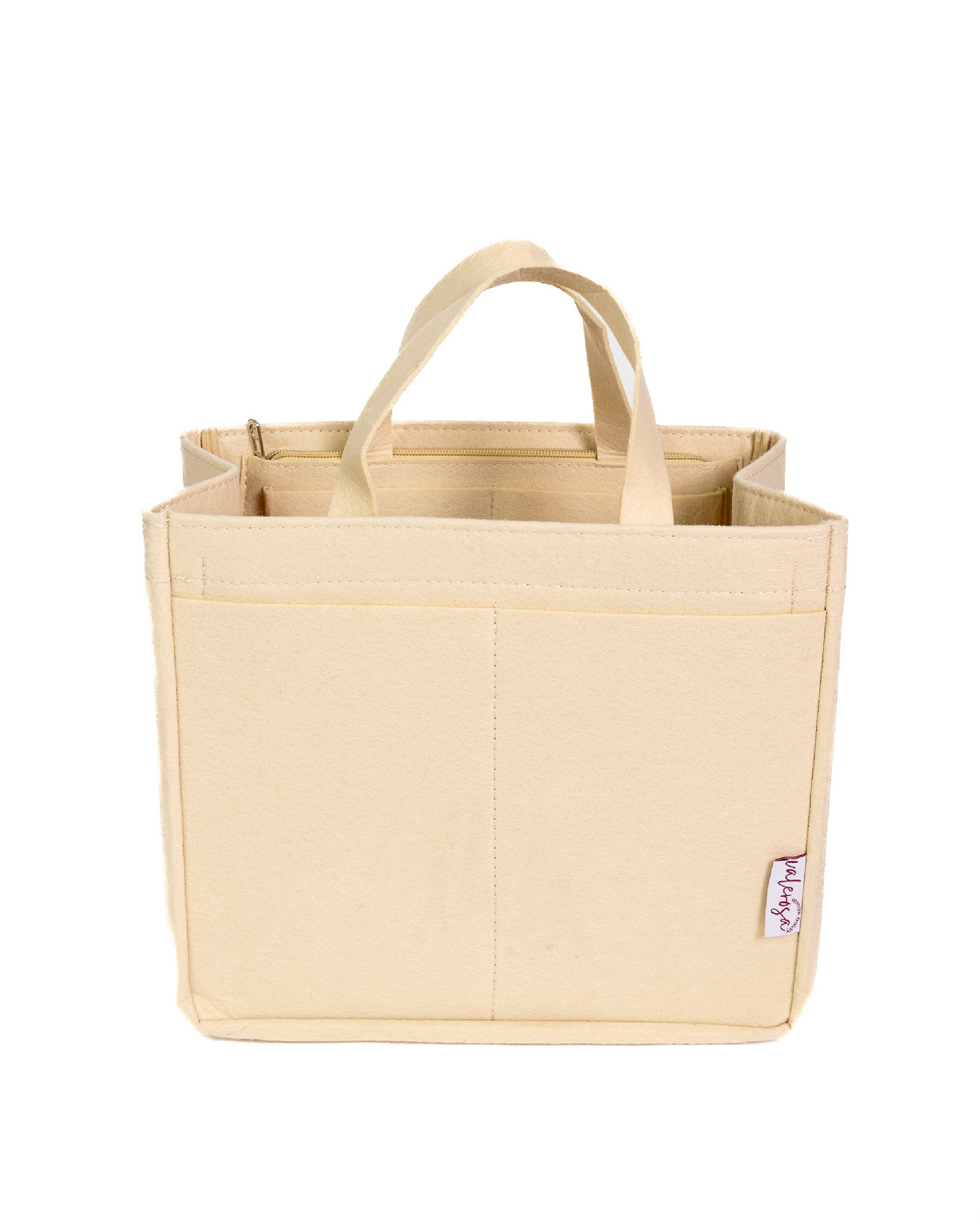 Cream Felt Bag Organizer