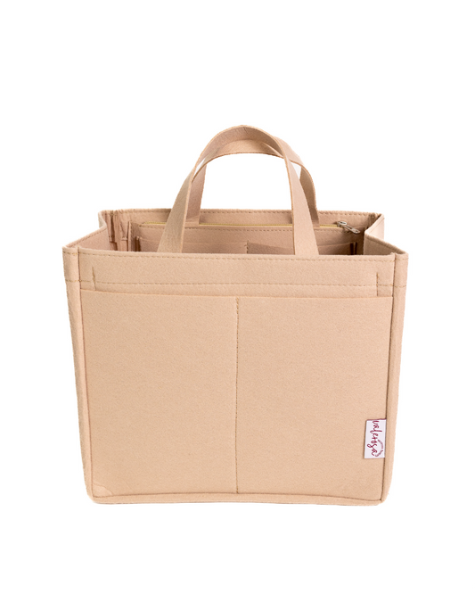 Taupe Felt Bag Organizer