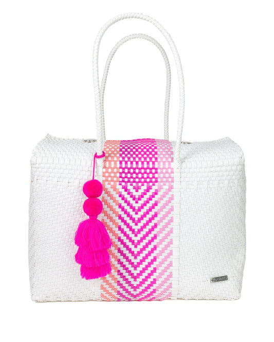 Peachy Pink Overnight Duffel