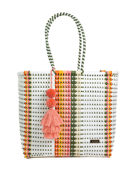 Poised Papaya Playera Tote